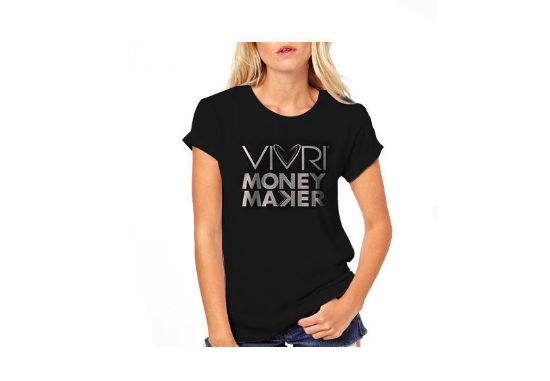 Imagen de Playera "Money Maker" Negra - M/GR