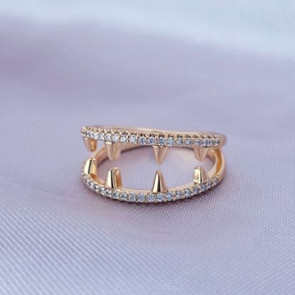 Imagen de Anillo picos de oro.