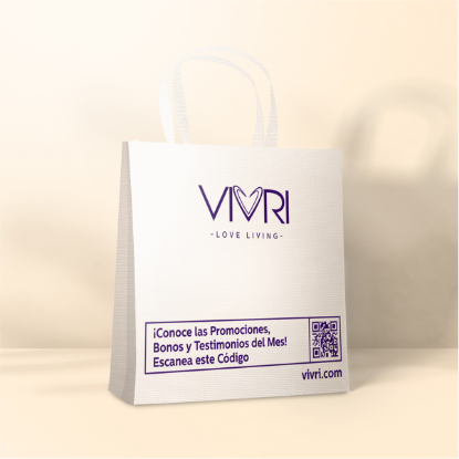 Imagen de Bolsa Vivri código QR