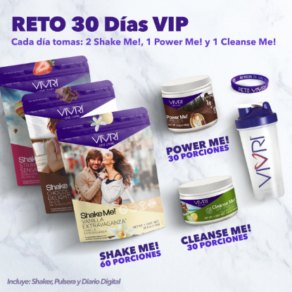 Imagen de RETO VIVRI 30 días VIP - 2 Shake al día