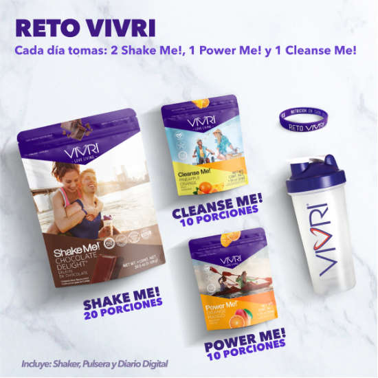 Imagen de RETO VIVRI 10 días - 2 Shake al día