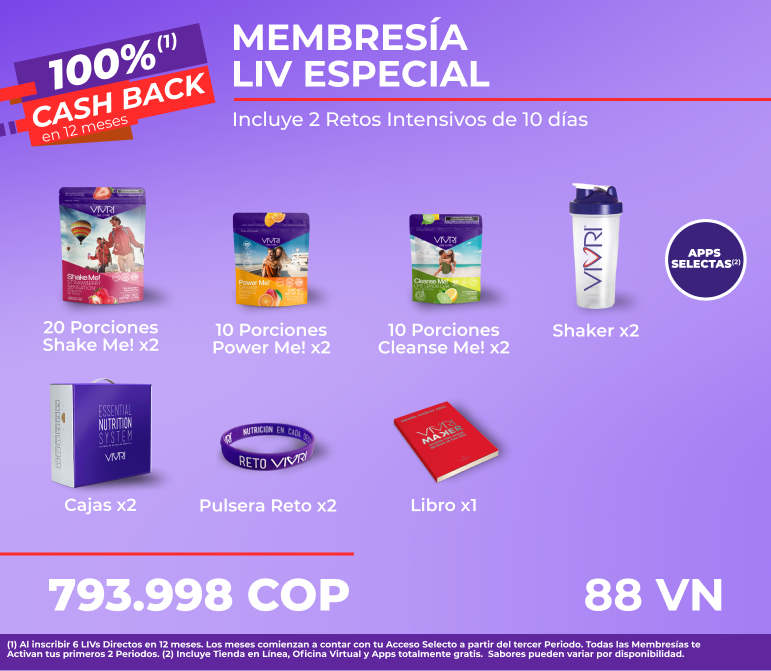 Membresia LIV Basica