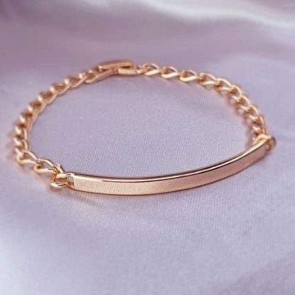Imagen de Pulsera Esclava Eslabones Ovalados Talla 2004