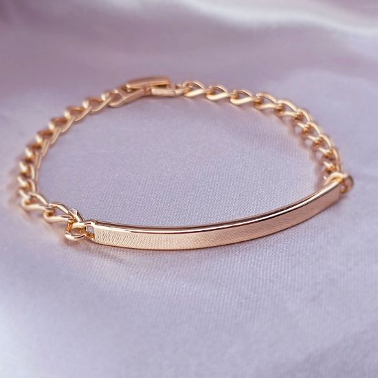 Imagen de Pulsera Esclava Eslabones Ovalados Talla 2004