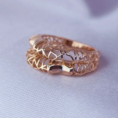 Imagen de Anillo Tejido de Oro