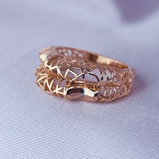 Imagen de Anillo Tejido de Oro