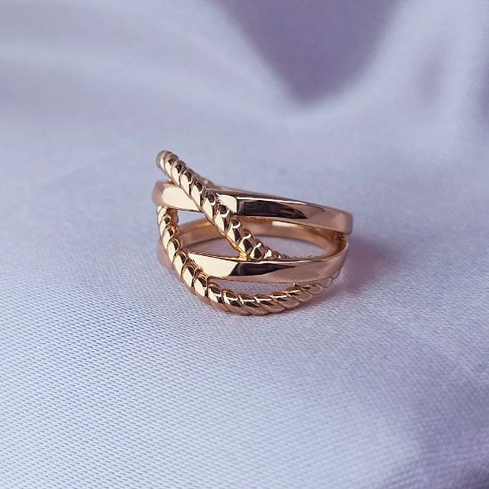 Imagen de Anillo Auras de Oro 