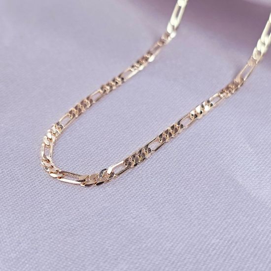Imagen de Cadena Cartier o Fígaro Talla 5002