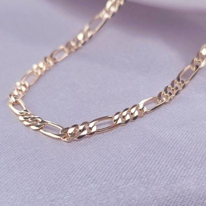 Imagen de Cadena Tejido Cartier o Fígaro Talla 5003