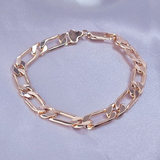 Imagen de Pulsera Tejido Cartier o Fígaro Uno y Uno Talla 1907