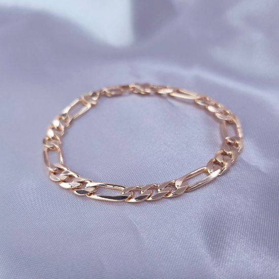 Imagen de Pulsera Tejido Cartier o Fígaro Talla 2007