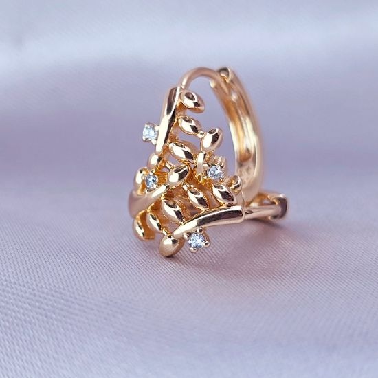 Imagen de Huggie Ramas con Toque de Cristal
