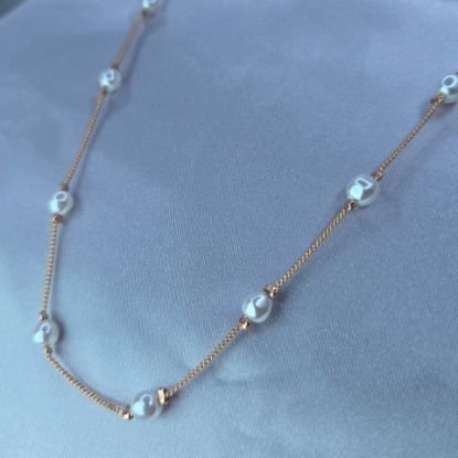 Imagen de Collar Ocho Perlas Encantadoras Talla 4505