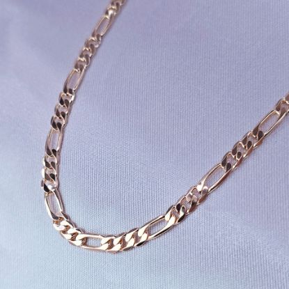 Imagen de Cadena Tejido Cartier o Fígaro Talla 4504