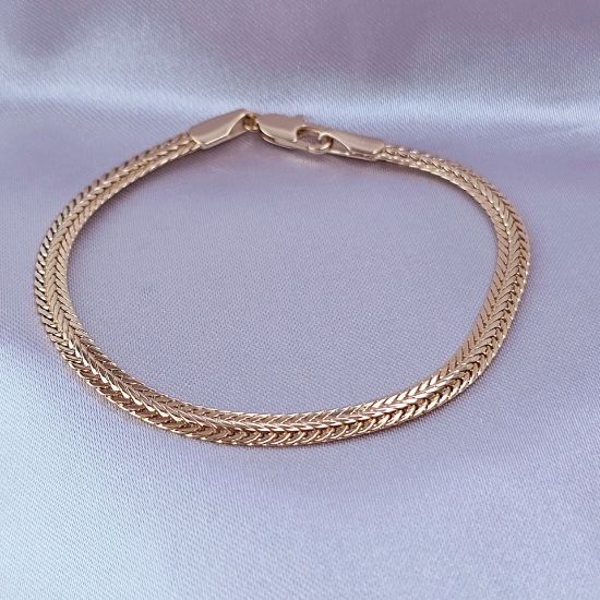 Imagen de Pulsera Tejido Panza de Víbora Talla 1904