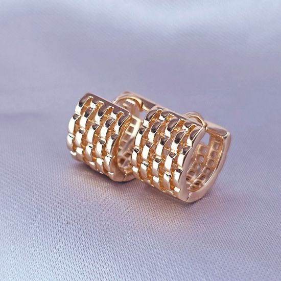 Imagen de Huggie Tejido de Oro