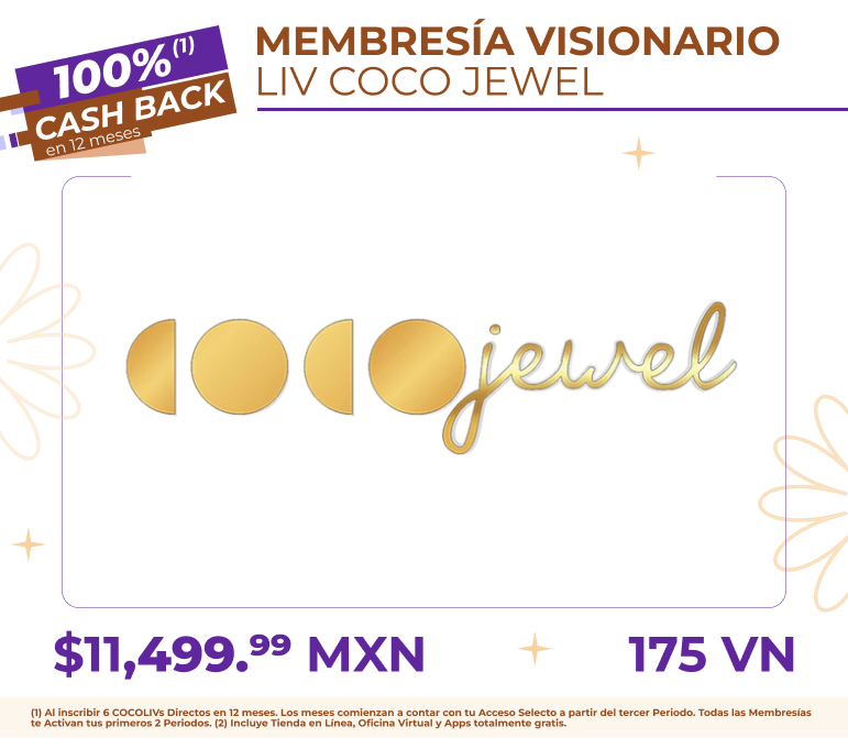 Membresía COCOJewel Visionario
