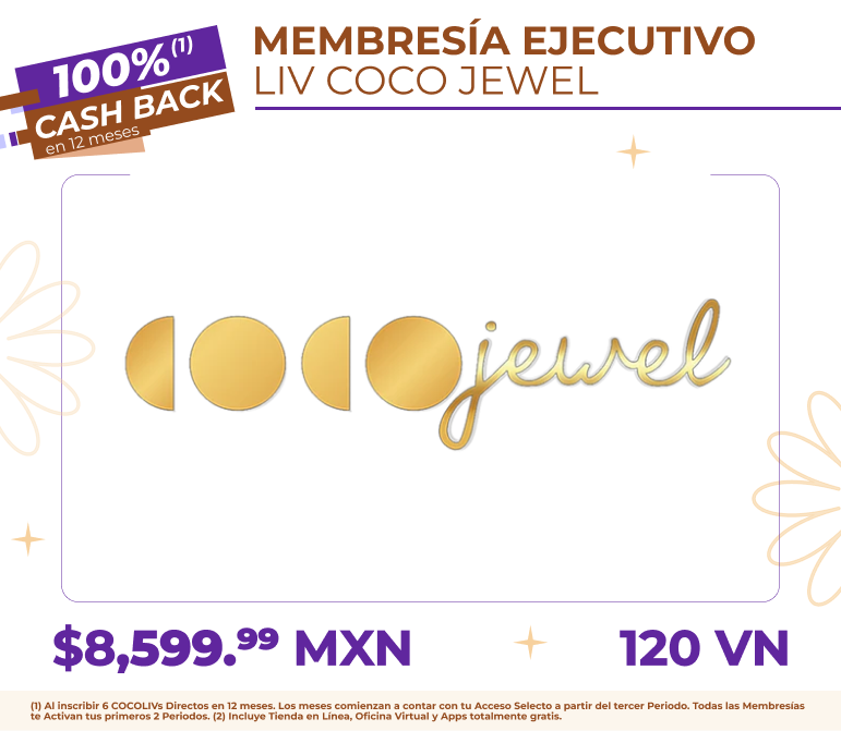Membresía COCOJewel Ejecutivo