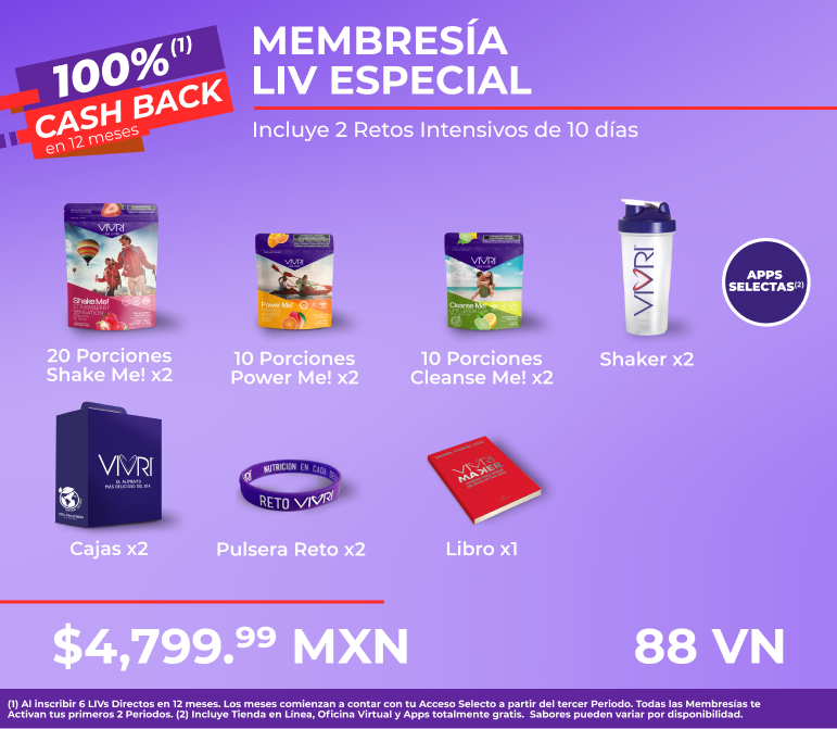Membresía LIV Especial