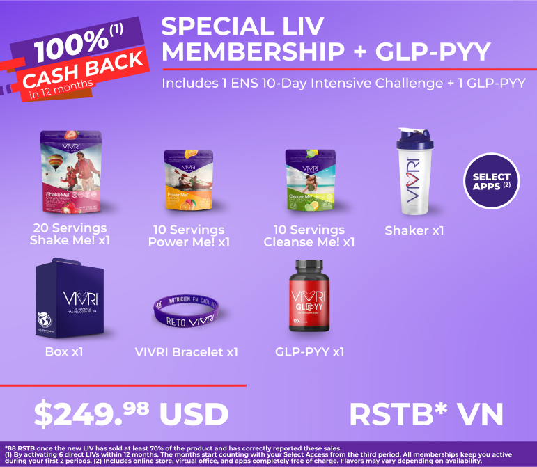 ESPECIAL LIV MEMBERSHIP + GLP