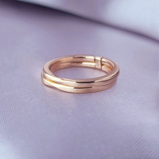 Imagen de Anillo Dos Aros Talla 6