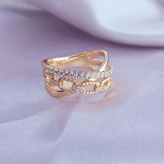 Imagen de Anillo Infinito Encadenado
