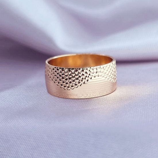 Imagen de Anillo Argolla Olas Picadas 