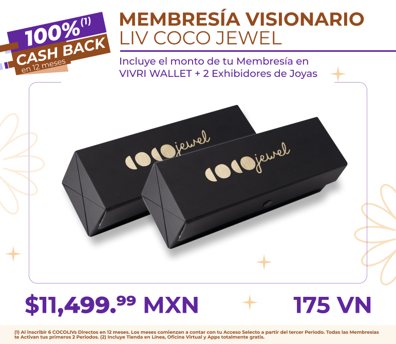 Membresía COCOJewel Visionario