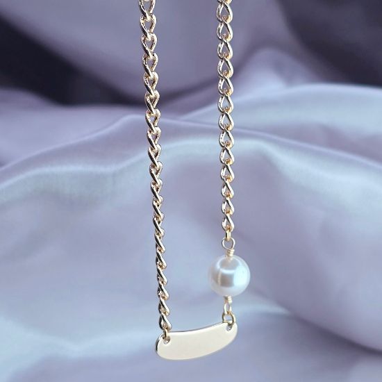 Imagen de Collar Perla Cristal Poderosa  4304
