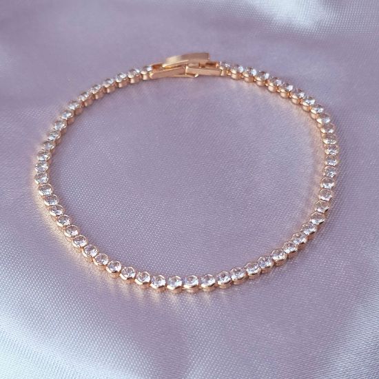 Imagen de Pulsera Círculos con Cristales