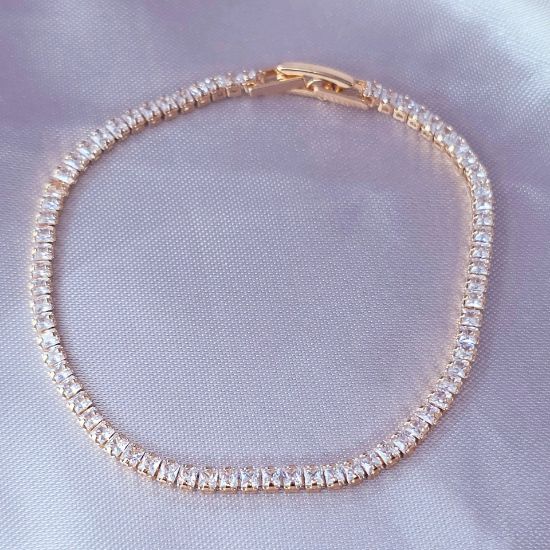 Imagen de Pulsera Cuadros con Cristales