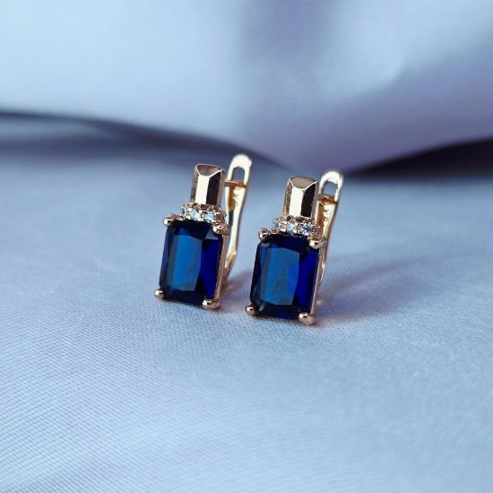 Imagen de Huggie Cuadro Azul Intenso Glamour