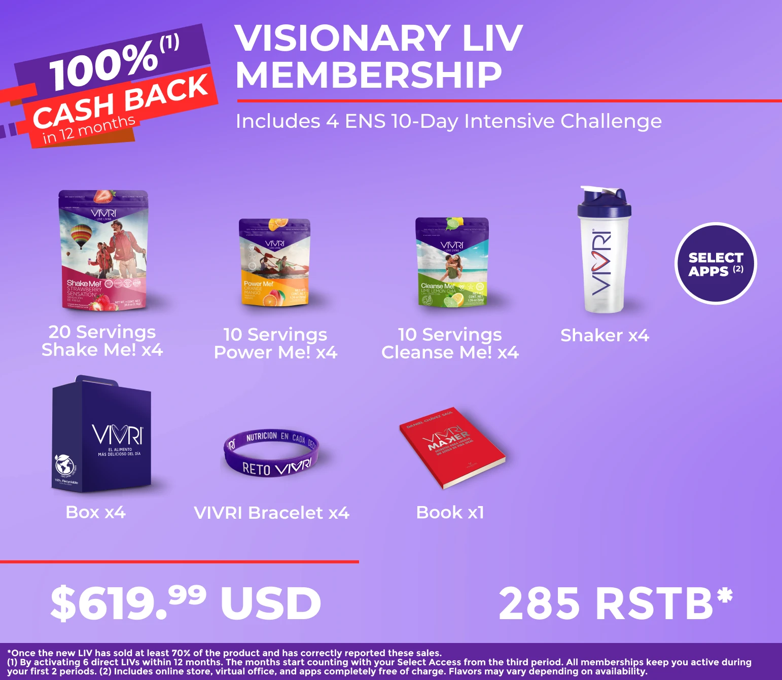 Membresía LIV Visionario