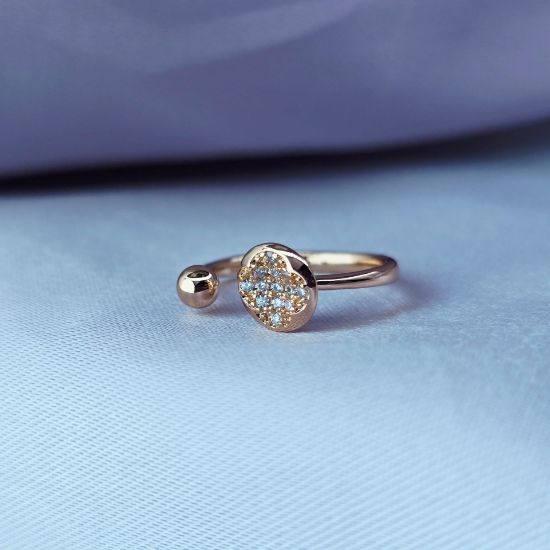 Imagen de Anillo Semiabierto Esfera y Fortuna