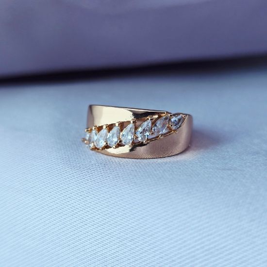 Imagen de Anillo Gotas Diamantes