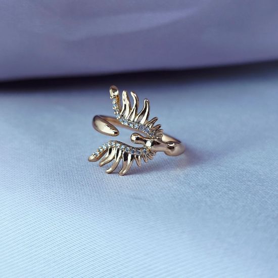 Imagen de Anillo Fénix de Oro y Diamantes