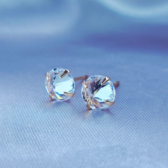 Imagen de Broquel Emoción Swarovski Transparente