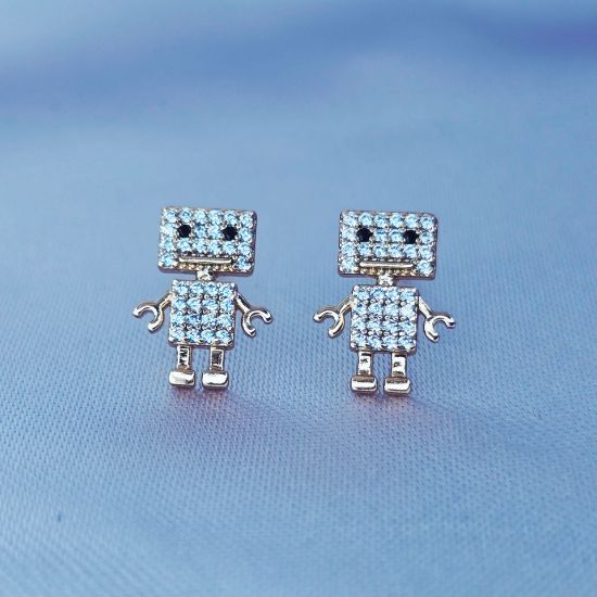Imagen de Broquel Robot Diamantado