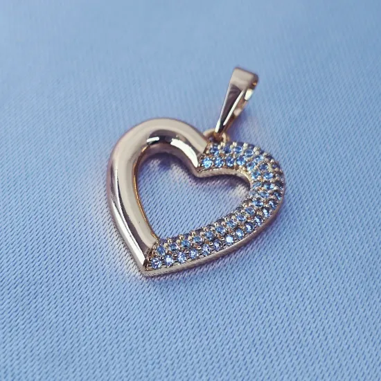 Imagen de Dije Corazón Vivri Combinado
