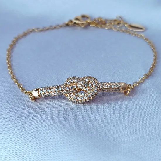Imagen de Pulsera Majestuoso Pretzel  1901