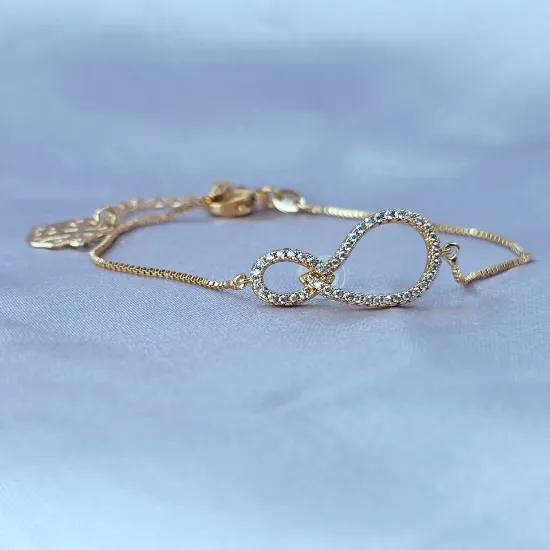 Imagen de Pulsera Infinito y Mano de Fátima  1701