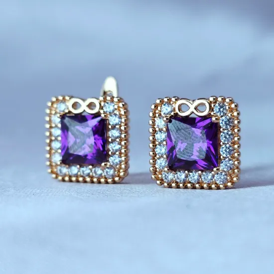 Imagen de Huggie Infinito y Cuadro Lujoso Morado