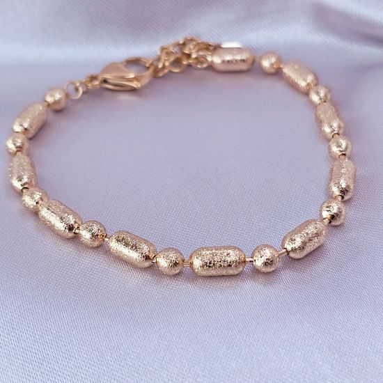 Imagen de Pulsera Tejido Punto y Coma Azucarado Talla 2204