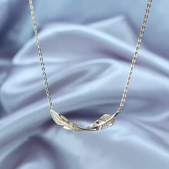 Imagen de Collar Hojas Magestuosas 4001