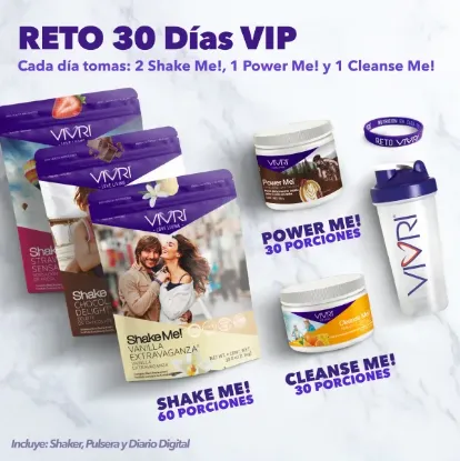 Imagen de RETO VIVRI 30 días VIP - 2 Shake al día