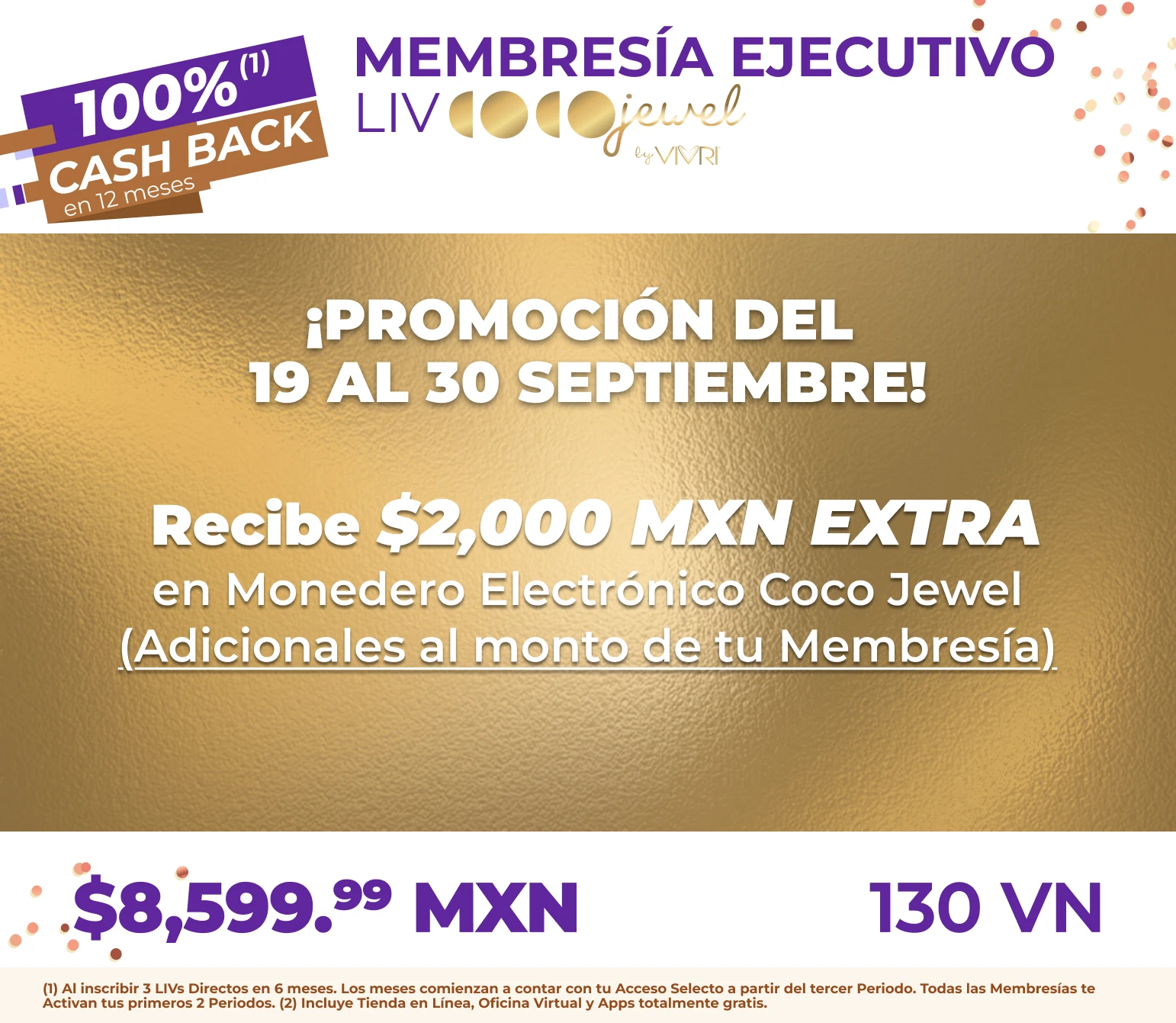 Membresía COCOJewel Ejecutivo