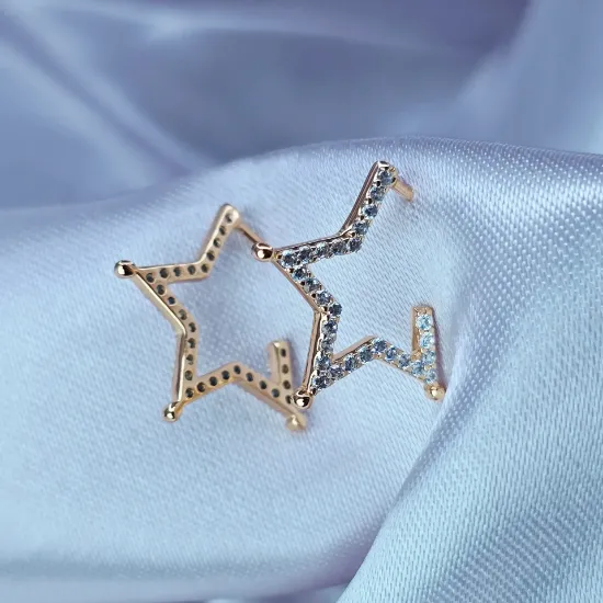 Imagen de Arete Estrella Real
