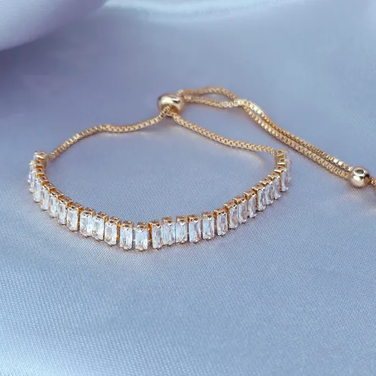 Imagen de Pulsera Ajustable Vida de Cristal Talla 2502