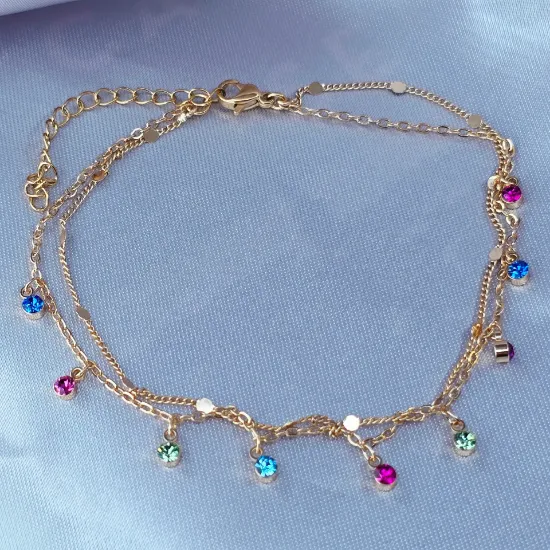 Imagen de Pulsera Mundo Multicolor Talla 2102