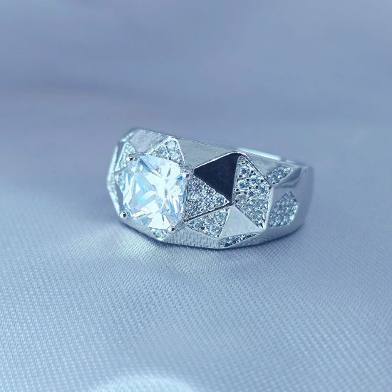 Imagen de Anillo Diamantes de Hierro 